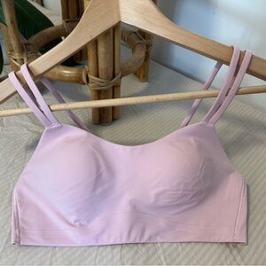 Lululemon Athletica Light Pink Double Strap Cloud Bra